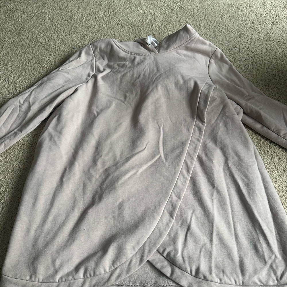 Maternity/ nursing hooded sweatshirt